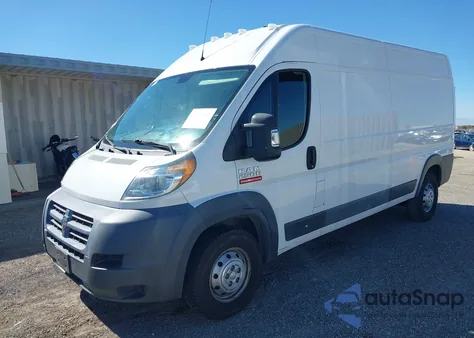 2018 Ram Promaster 2500 High Roof 159 Wb from USA, damaged, VIN 3C6TRVDG3JE124366